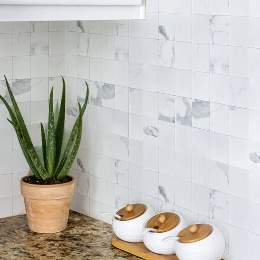 Mozaik Mermer-Bijeli