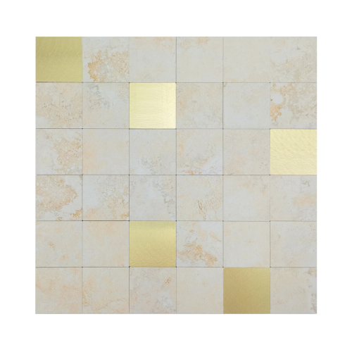 Mozaik Krem-Zlatni