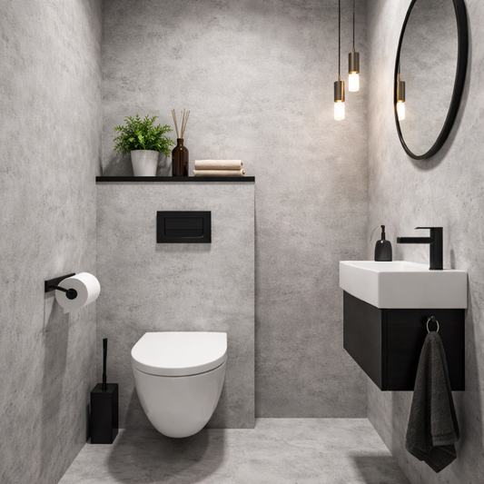 Svijetlosivi Cement Samoljepljive Tapete 60cmx10m